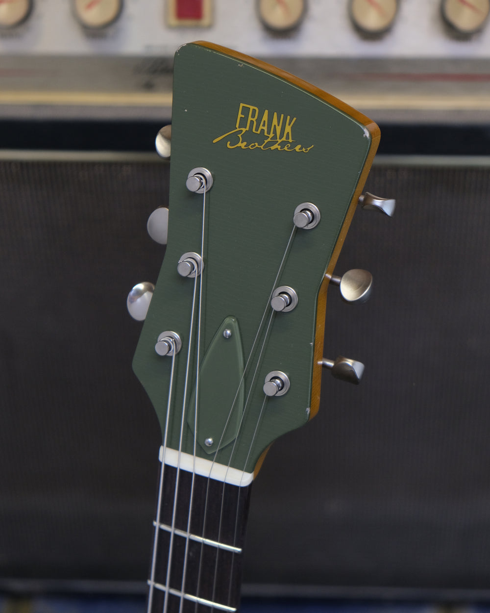 Olive Drab over Tobacco Burst