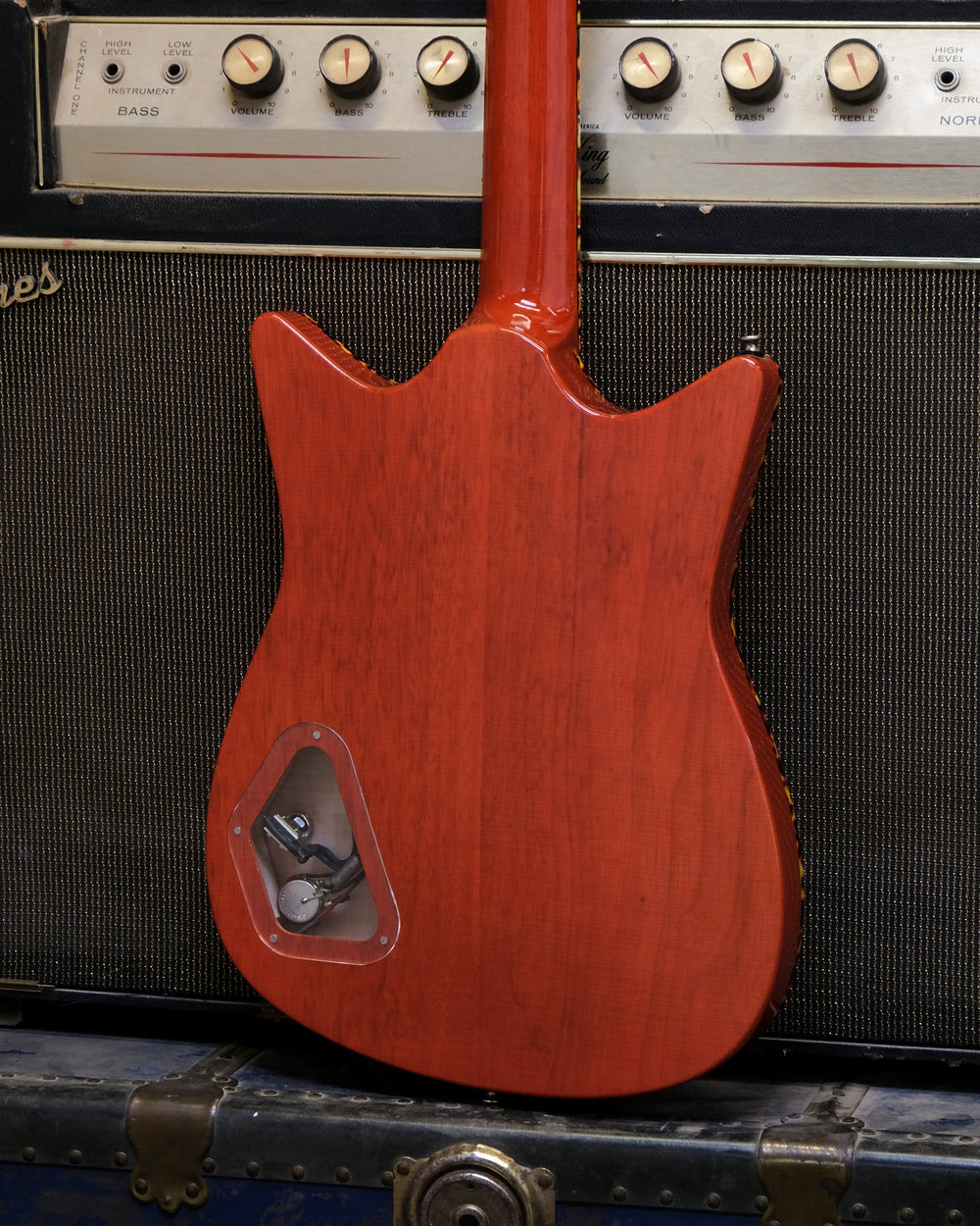 Lemon Burst w/ Cherry Body & Neck